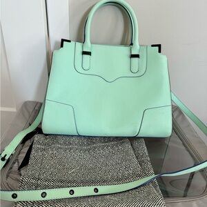 Rebecca Minkoff mint green shoulder bag